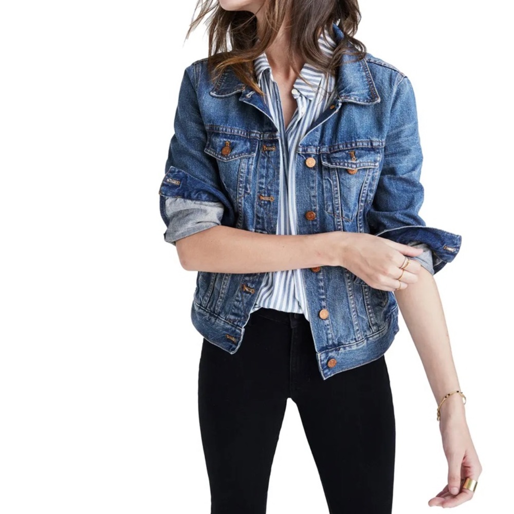 Madewell Blue Denim Jean Jacket